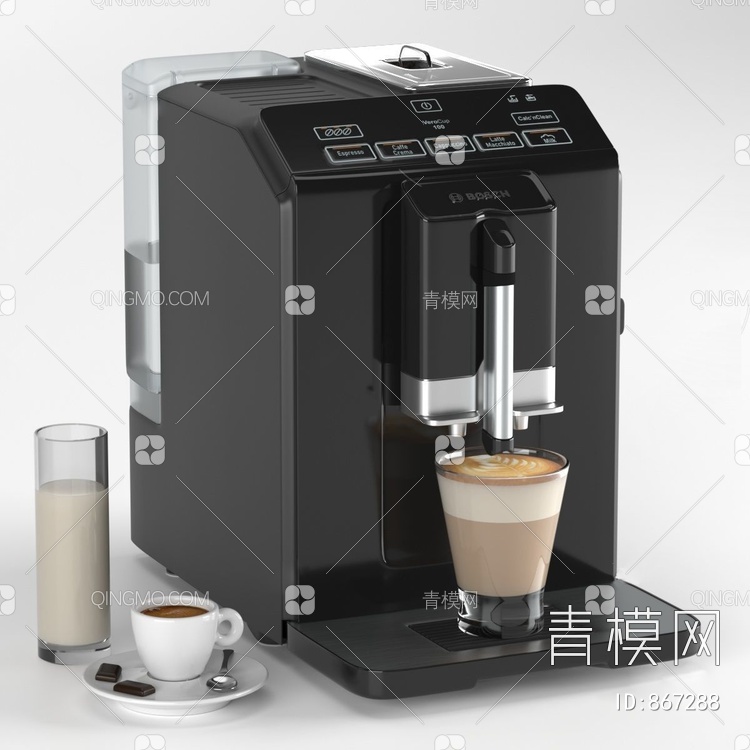 咖啡机3D模型下载【ID:867288】