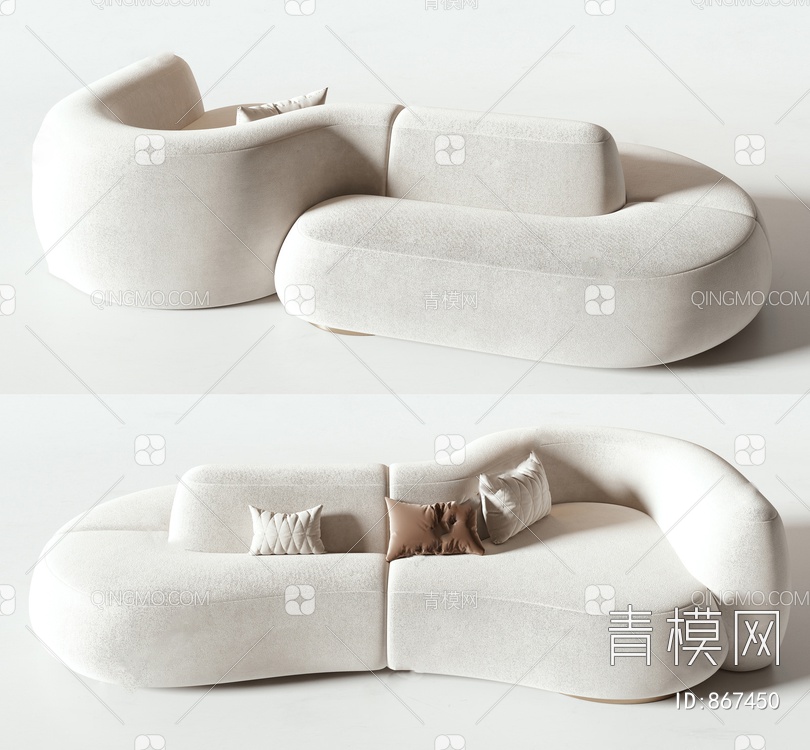 异形沙发3D模型下载【ID:867450】