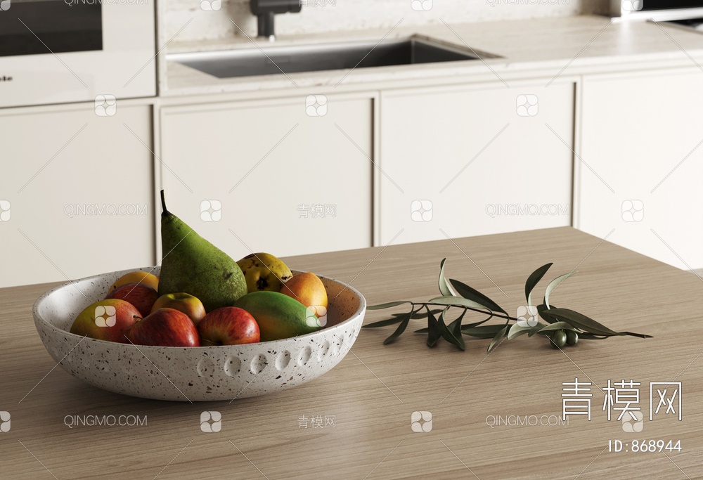 厨房水果3D模型下载【ID:868944】