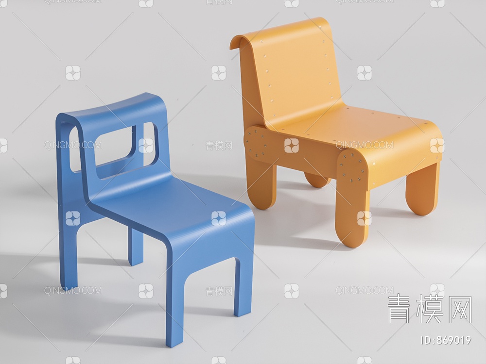 儿童椅3D模型下载【ID:869019】