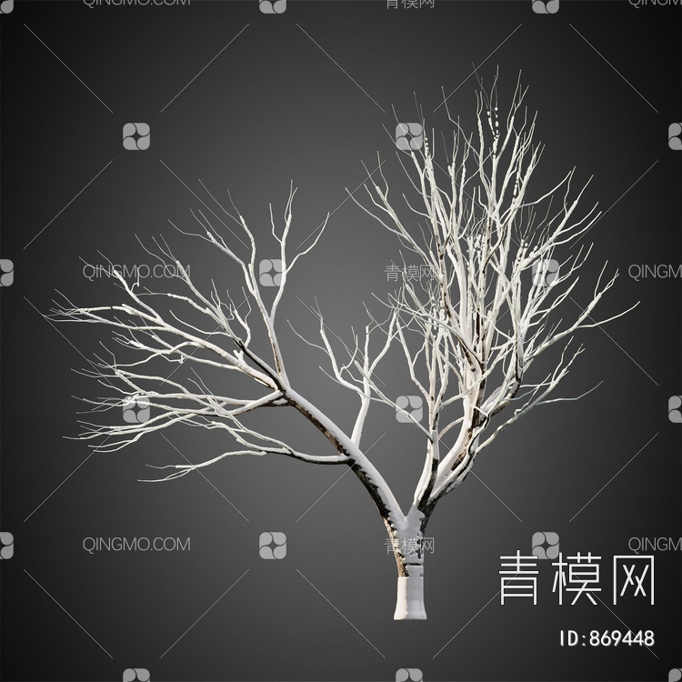 冬季树木3D模型下载【ID:869448】