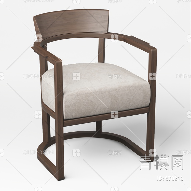 家居单椅3D模型下载【ID:870210】
