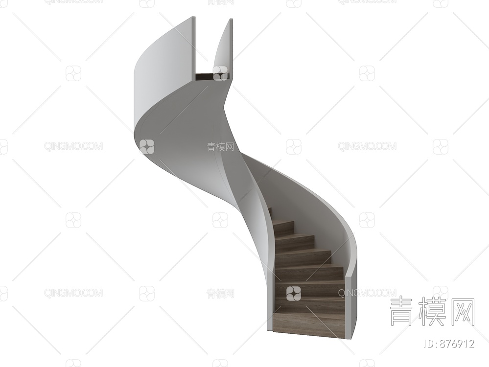 旋转楼梯3D模型下载【ID:876912】