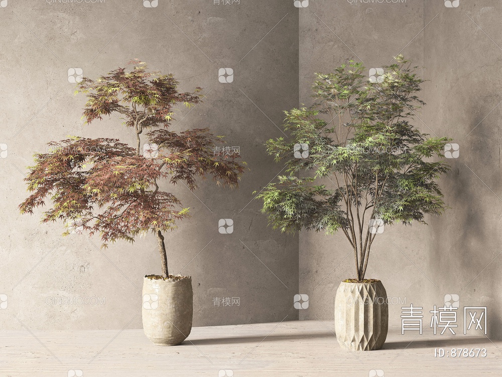 盆栽3D模型下载【ID:878673】