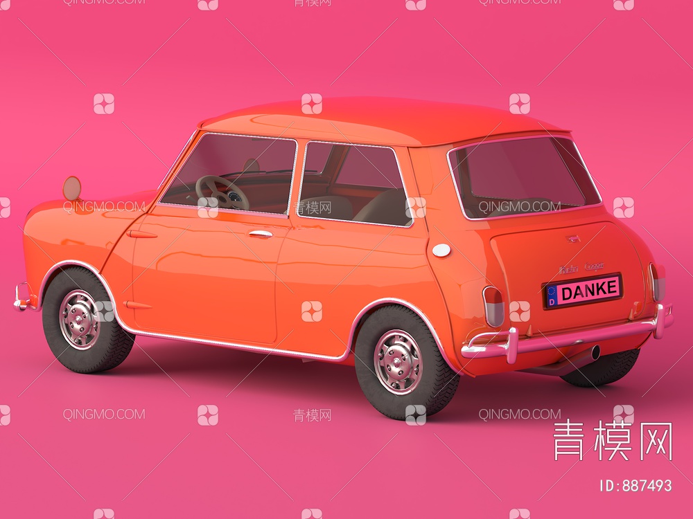 汽车3D模型下载【ID:887493】