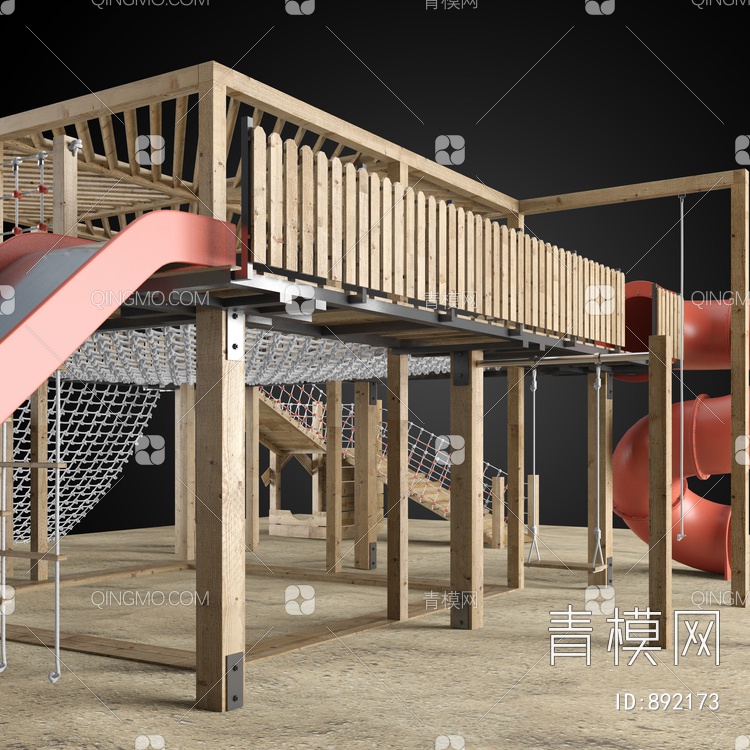 儿童游乐园3D模型下载【ID:892173】