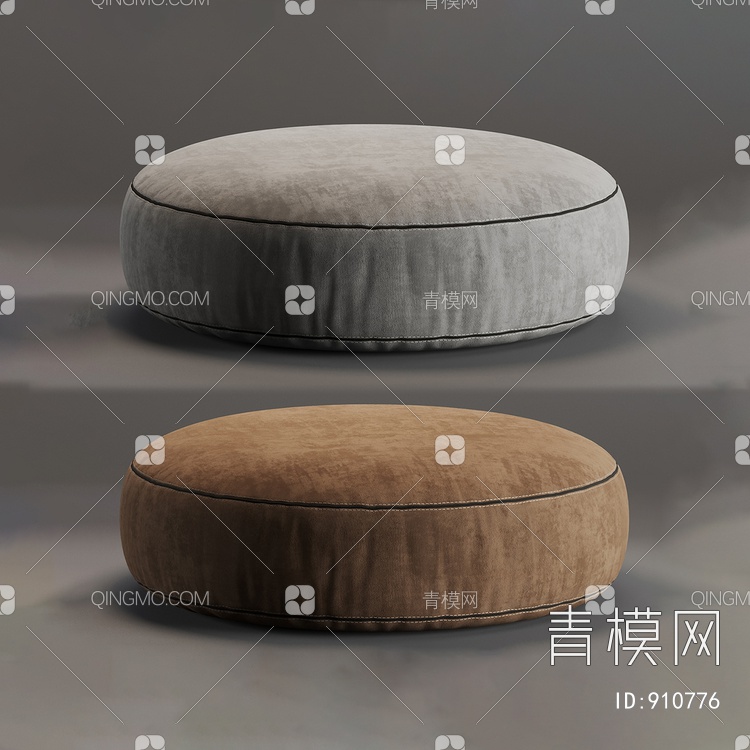 大饼凳 凳子3D模型下载【ID:910776】
