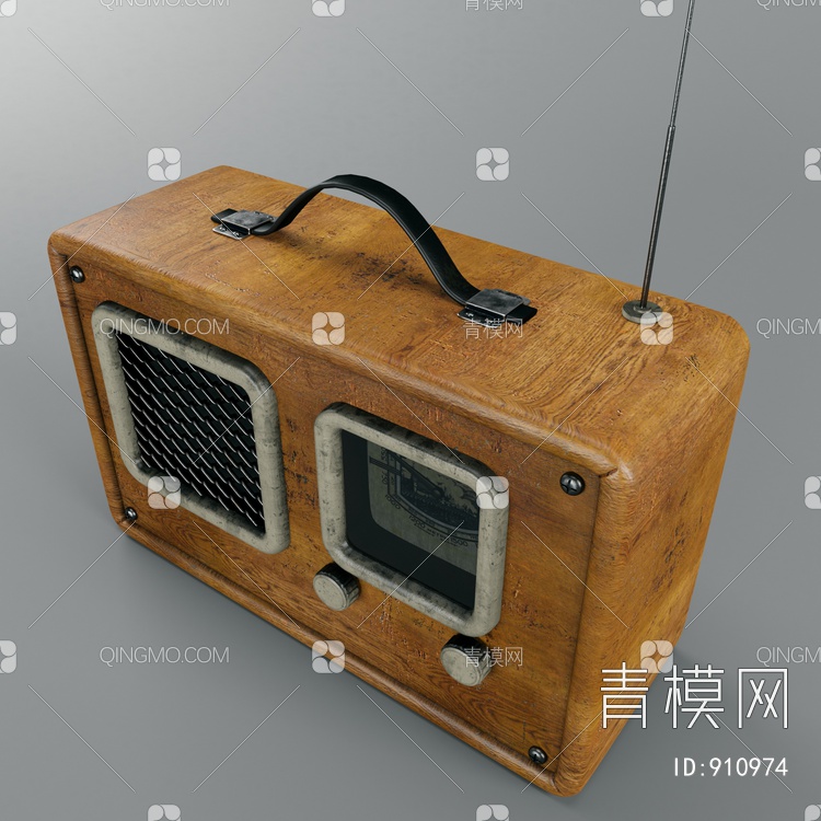 收音机3D模型下载【ID:910974】