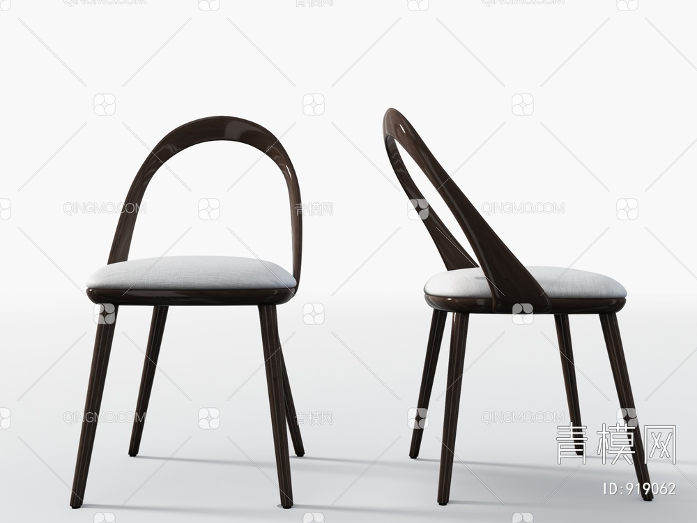 单人椅3D模型下载【ID:919062】