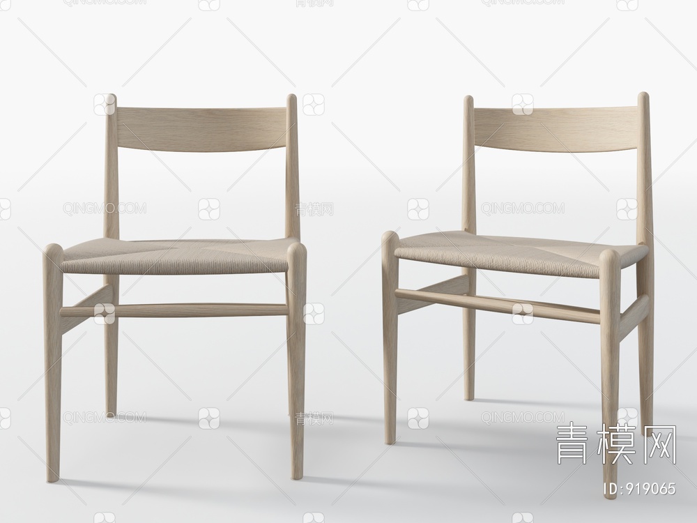 木椅3D模型下载【ID:919065】