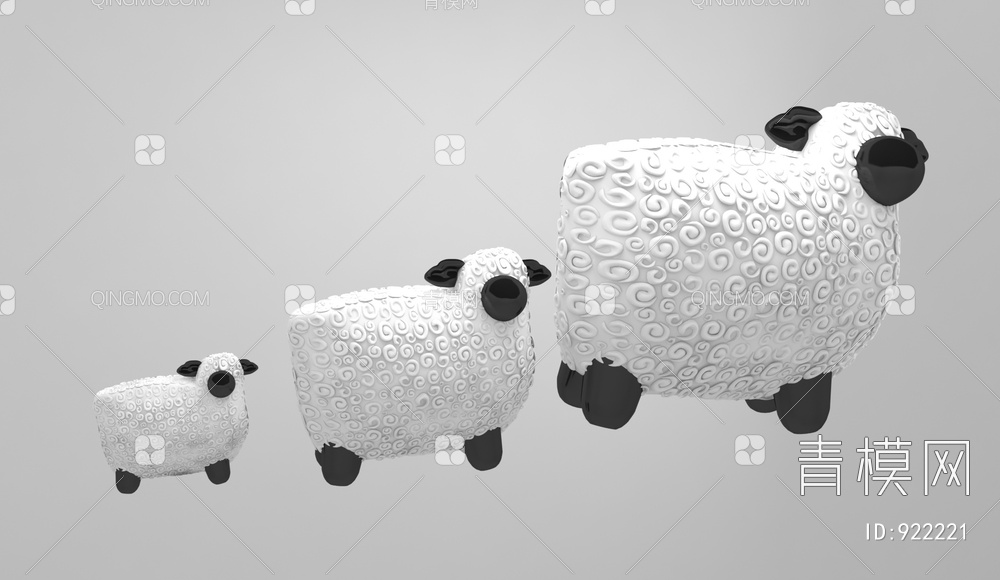 羊3D模型下载【ID:922221】