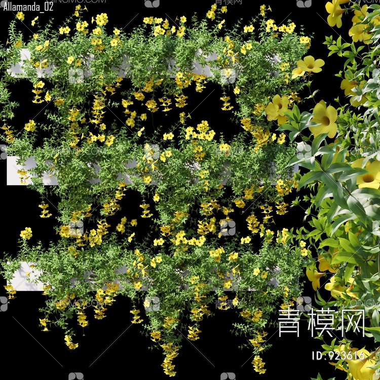 植物堆3D模型下载【ID:923616】