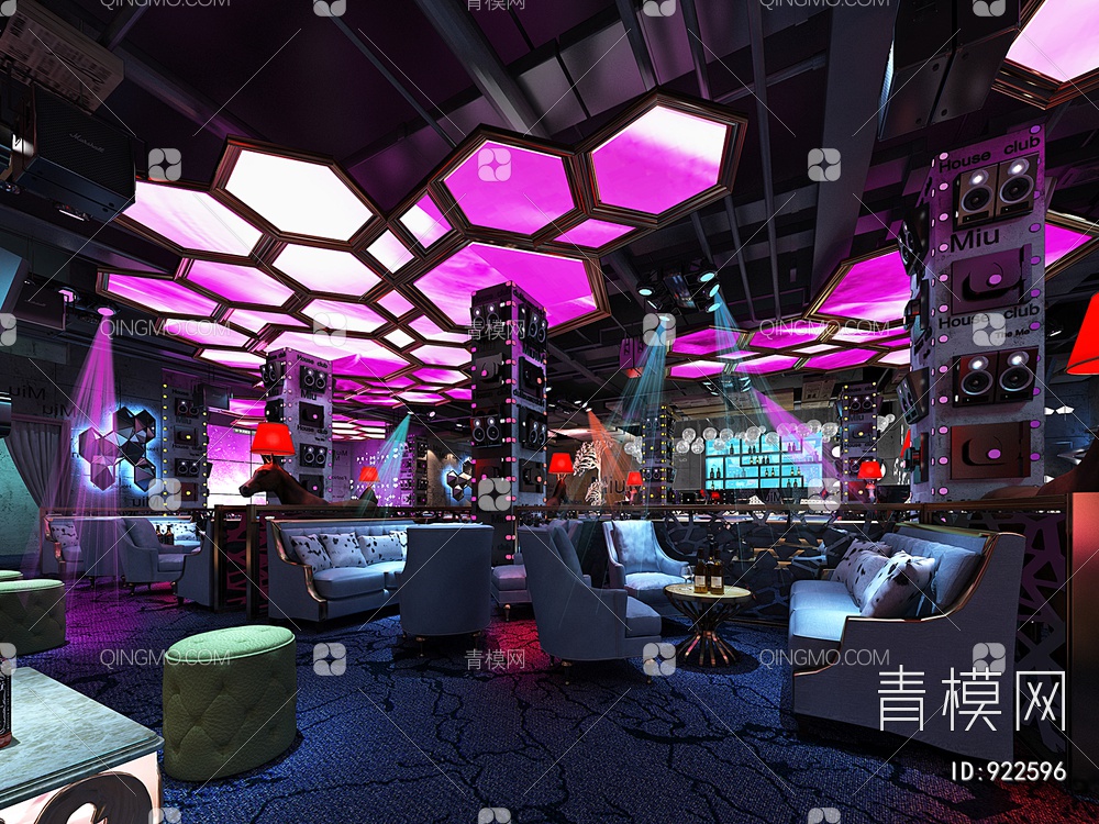 酒吧3D模型下载【ID:922596】