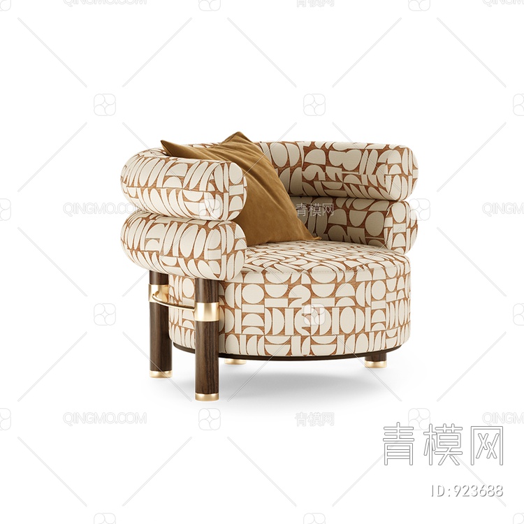 MEZZO 单人沙发3D模型下载【ID:923688】