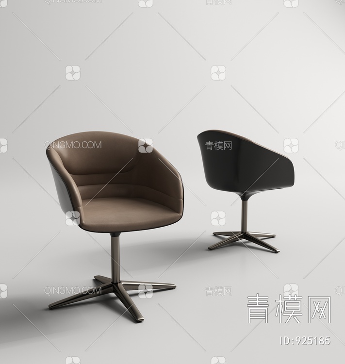 家具单人椅3D模型下载【ID:925185】