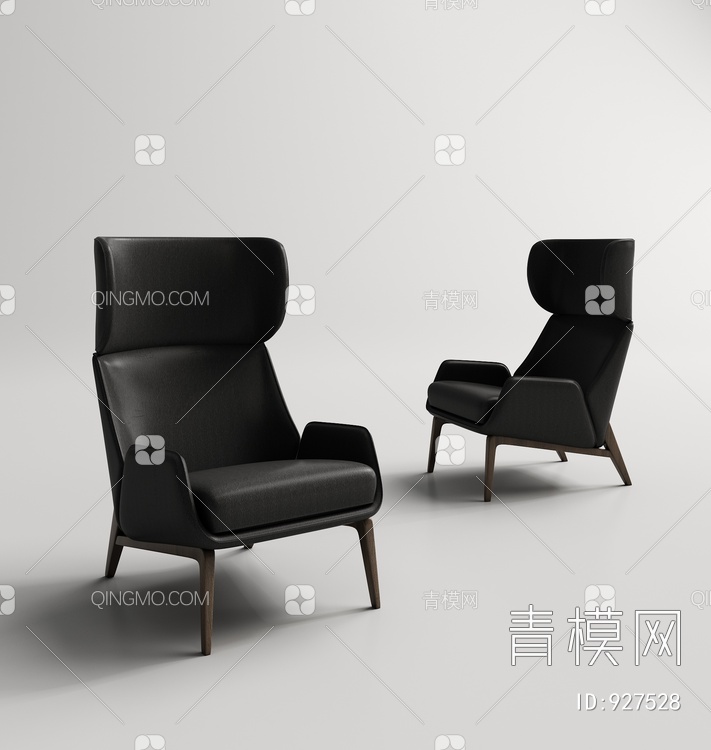 单人椅3D模型下载【ID:927528】