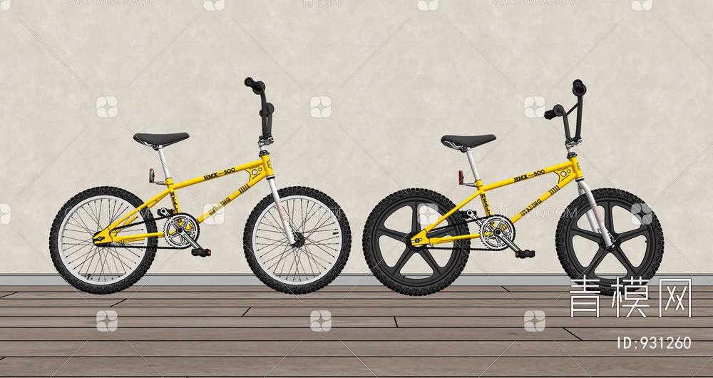 自行车SU模型下载【ID:931260】