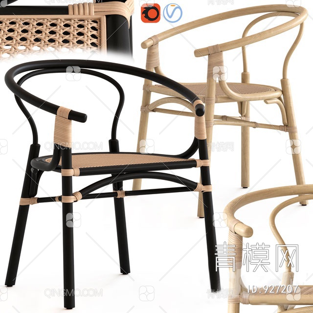 椅子 单椅3D模型下载【ID:927207】