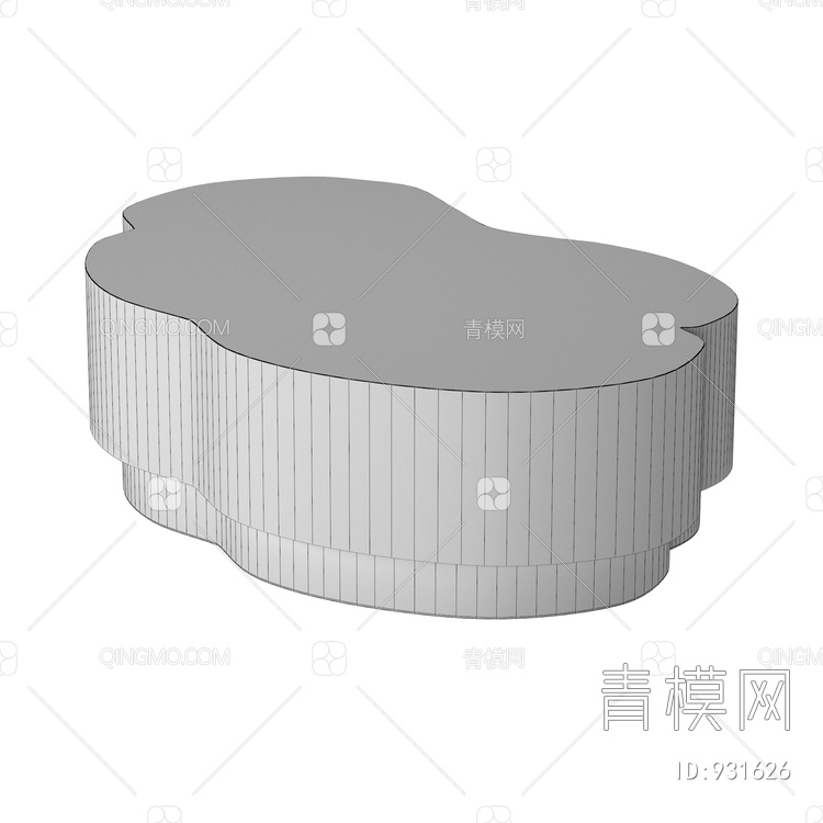 鸡尾酒茶几3D模型下载【ID:931626】