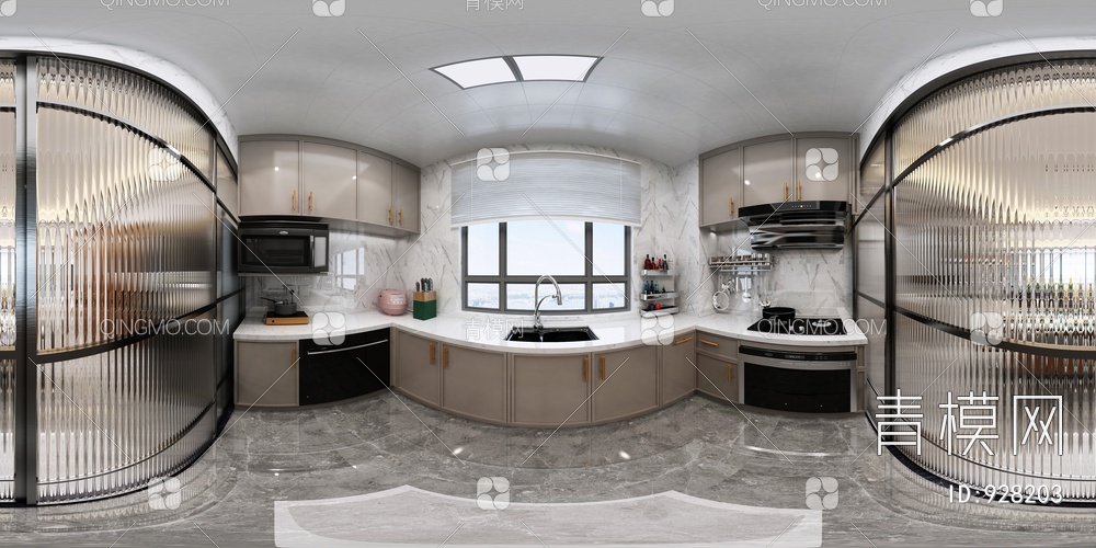厨房3D模型下载【ID:928203】