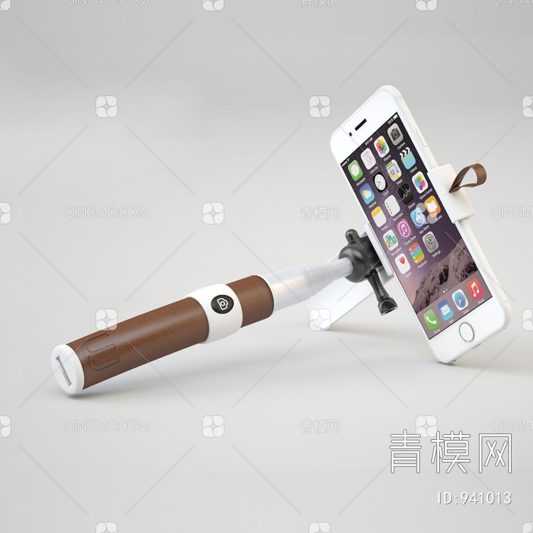 自拍杆 苹果手机3D模型下载【ID:941013】