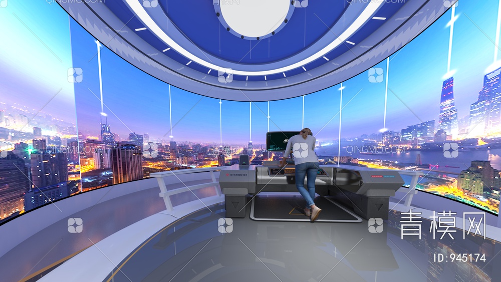 指挥台 VR体验3D模型下载【ID:945174】