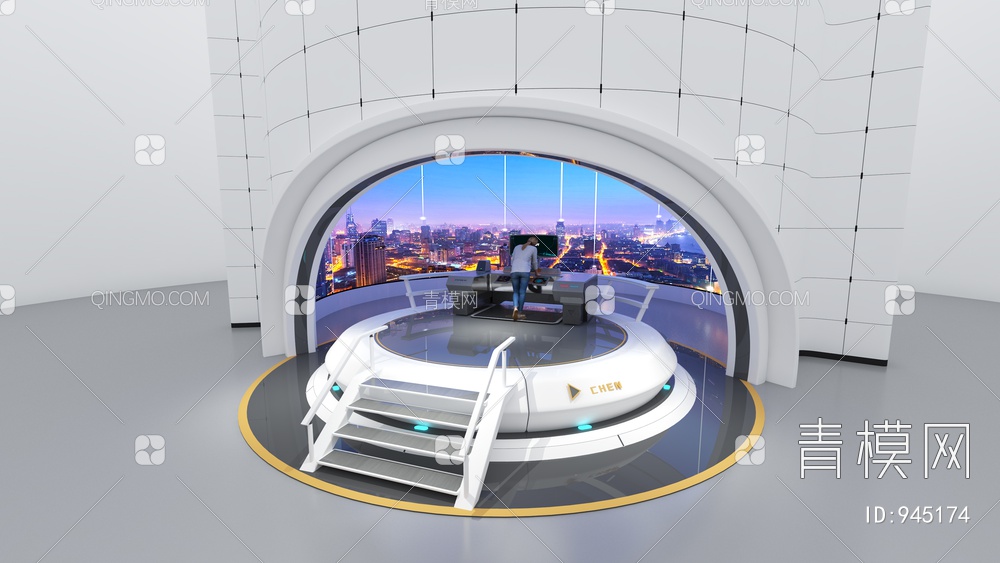 指挥台 VR体验3D模型下载【ID:945174】