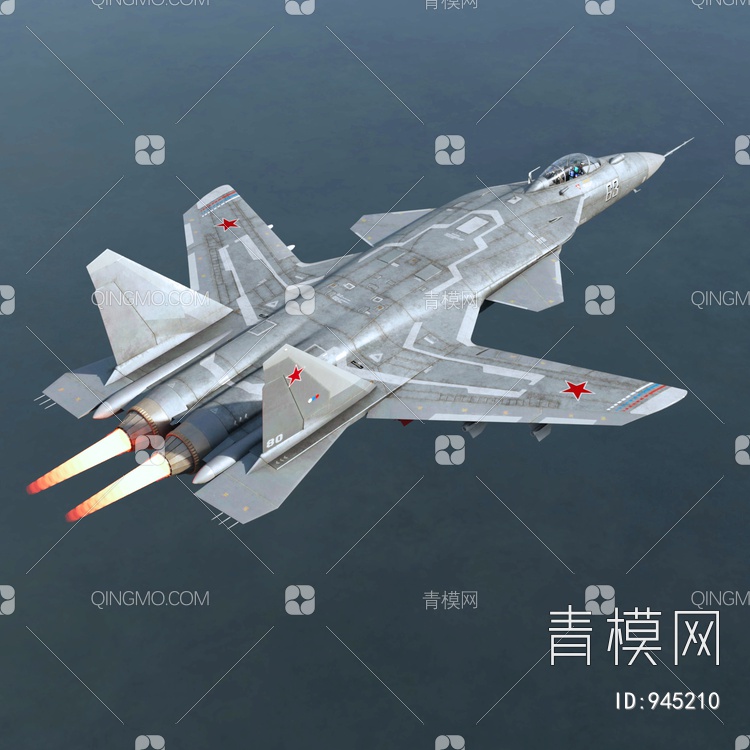 苏47 金雕战斗机3D模型下载【ID:945210】