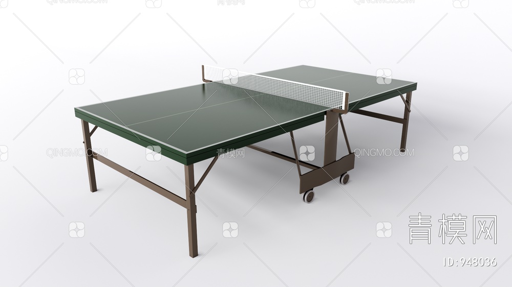乒乓球台SU模型下载【ID:948036】