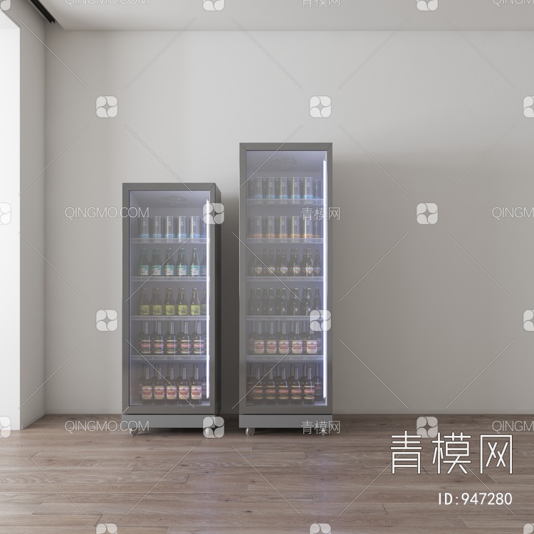 冷饮柜3D模型下载【ID:947280】
