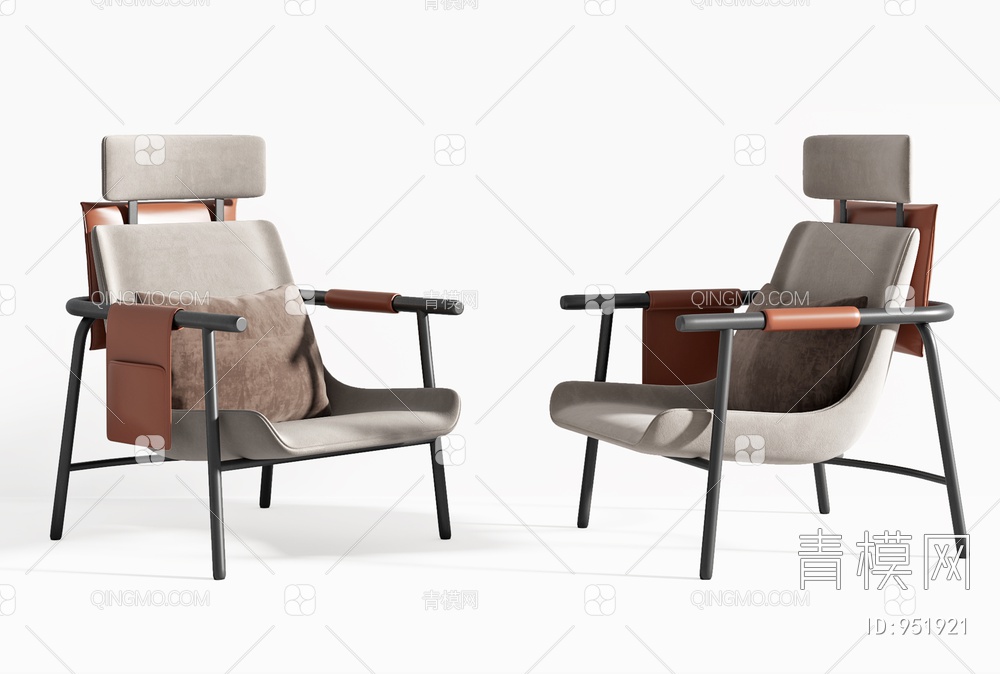 单椅3D模型下载【ID:951921】