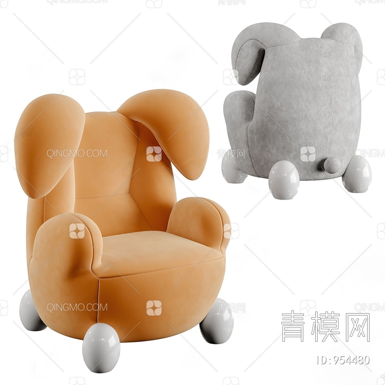 儿童沙发3D模型下载【ID:954480】