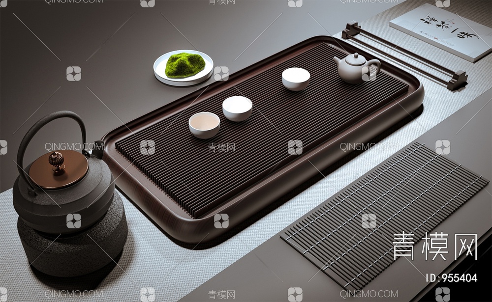 茶具3D模型下载【ID:955404】