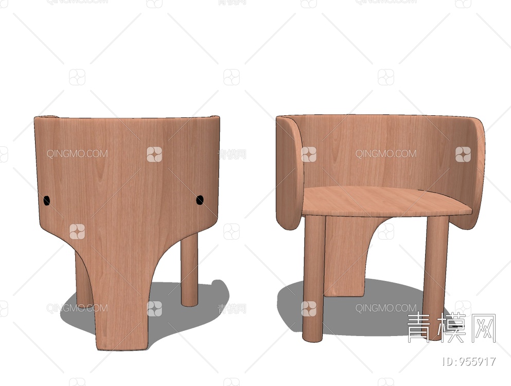 儿童单椅,SU模型下载【ID:955917】