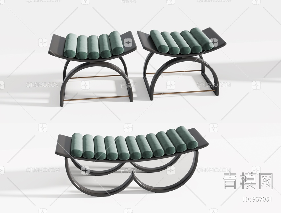床尾凳3D模型下载【ID:957051】