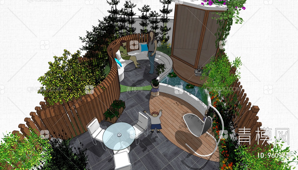 小花园SUSU模型下载【ID:960924】