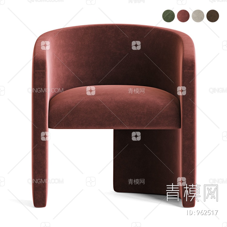 单椅3D模型下载【ID:962517】