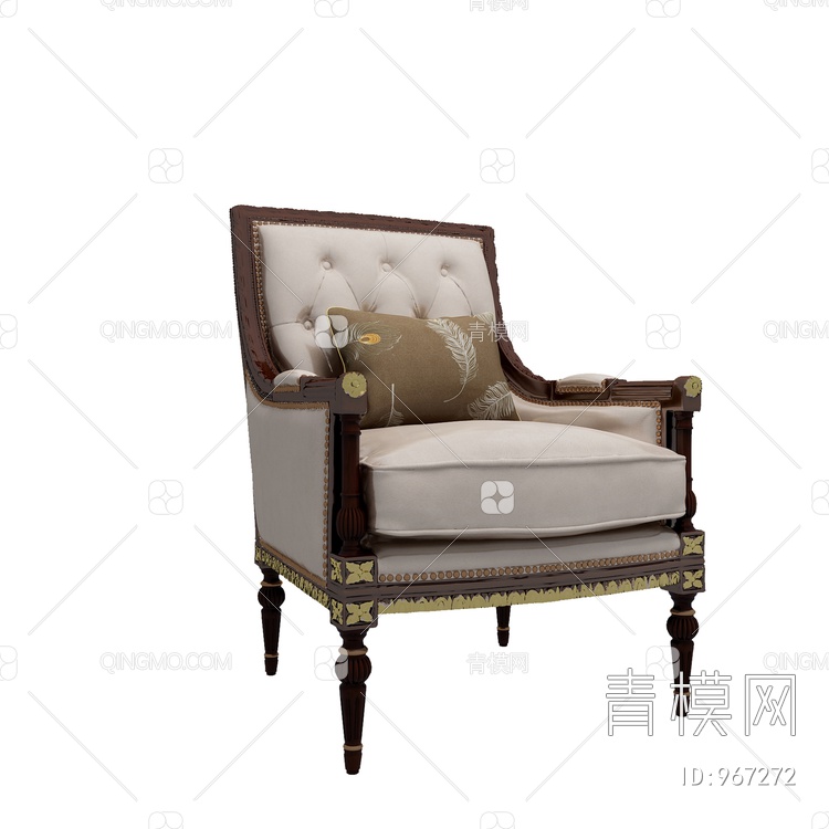 休闲椅子3D模型下载【ID:967272】