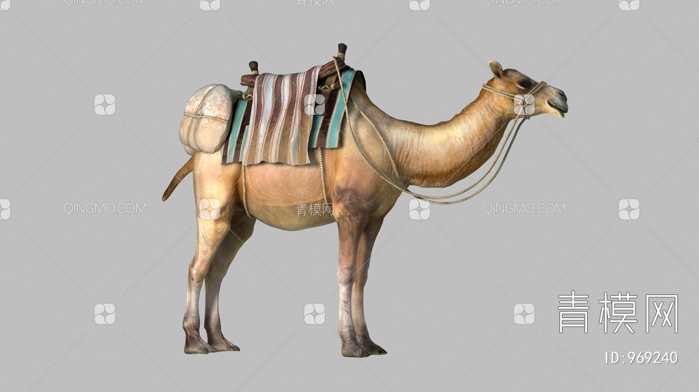 骆驼3D模型下载【ID:969240】
