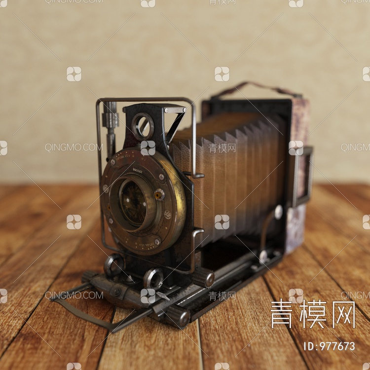 老式经典摄像机3D模型下载【ID:977673】