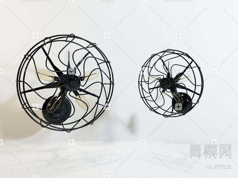 电风扇3D模型下载【ID:977532】