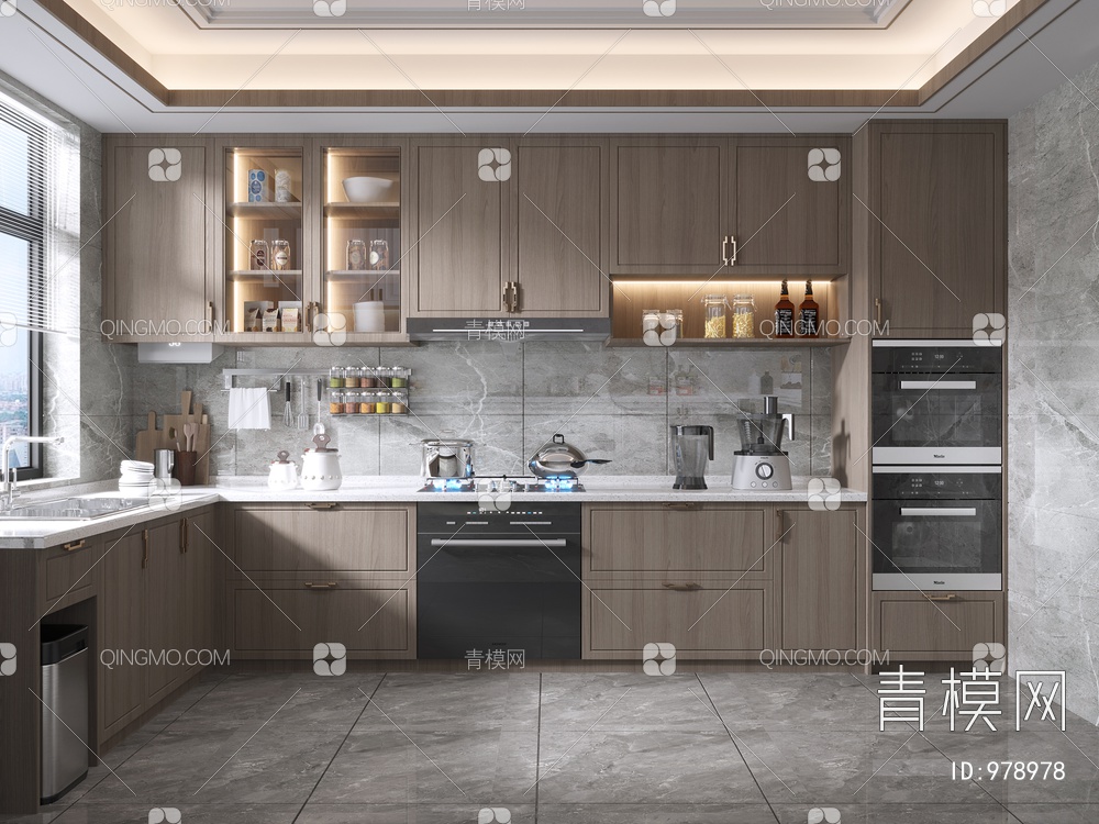厨房3D模型下载【ID:978978】