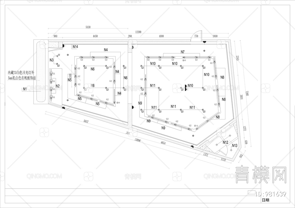 服装店施工图【ID:981639】