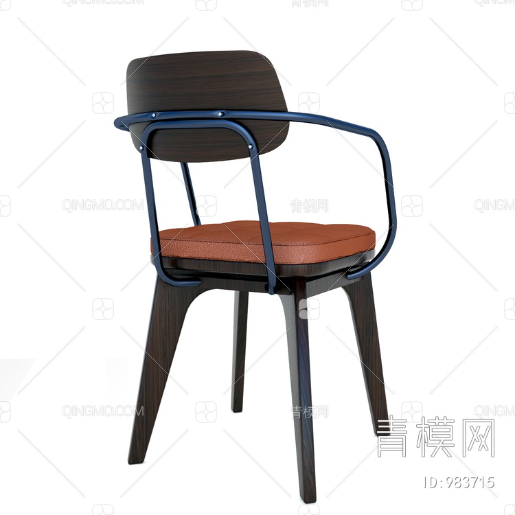 椅子 椅子 餐椅3D模型下载【ID:983715】