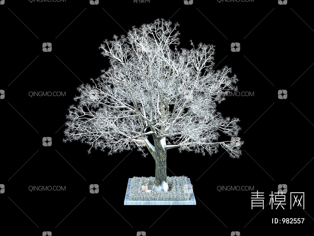 树3D模型下载【ID:982557】