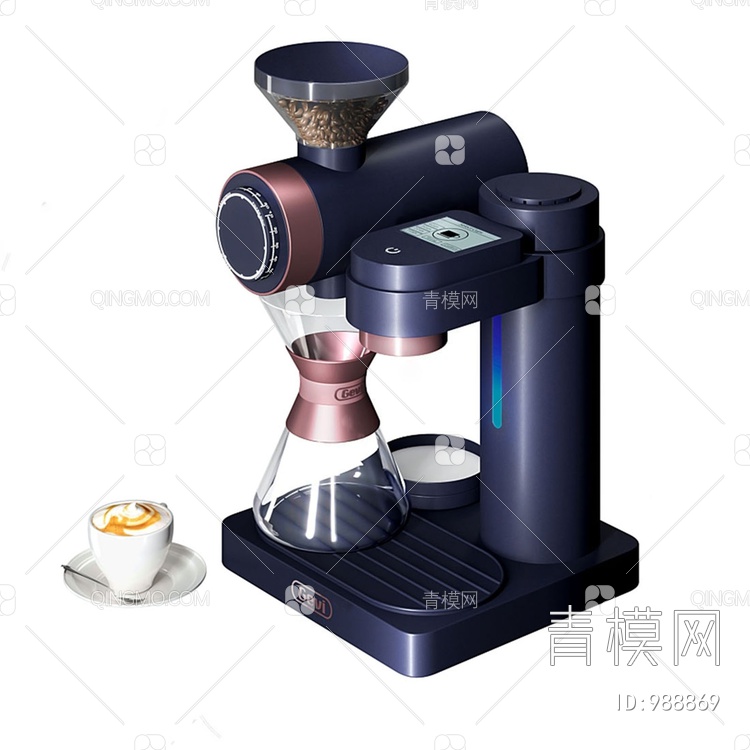 咖啡机3D模型下载【ID:988869】