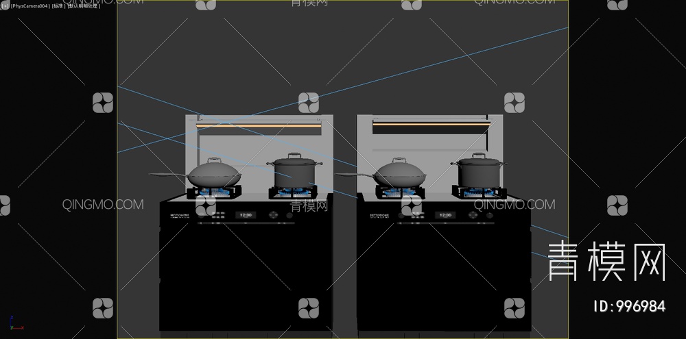集成灶SU模型下载【ID:996984】