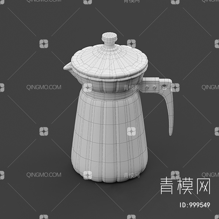 茶壶3D模型下载【ID:999549】