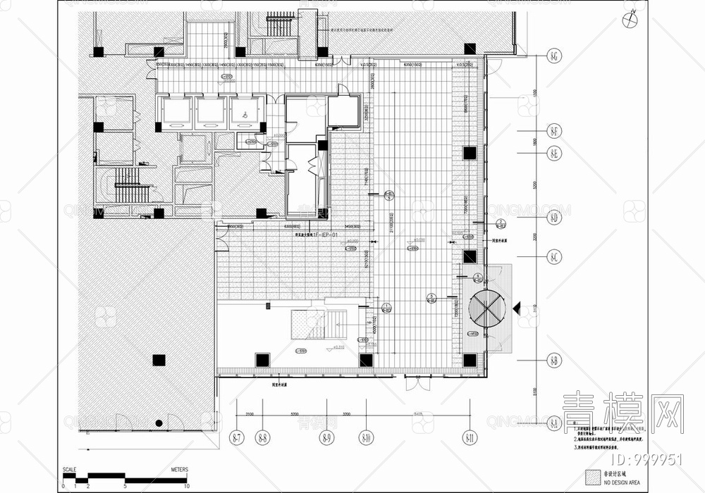 上海漕河泾科技绿洲办公楼施工图+效果图 大堂 公区 办公室【ID:999951】