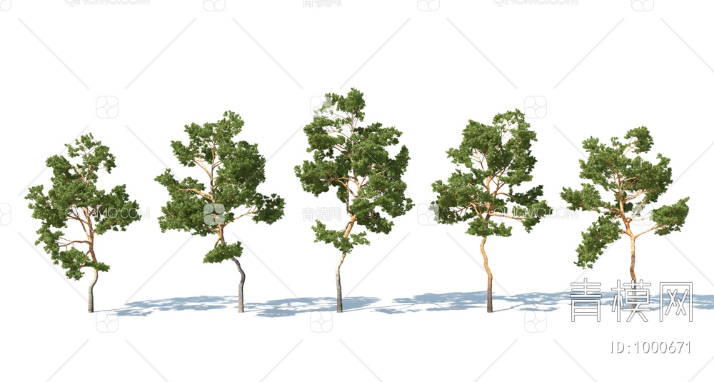 树3D模型下载【ID:1000671】